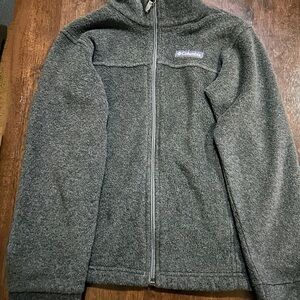 Columbia Dark Gray Fleece Jacket